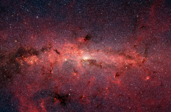 人类是如何观察到银河系的形状的呢？