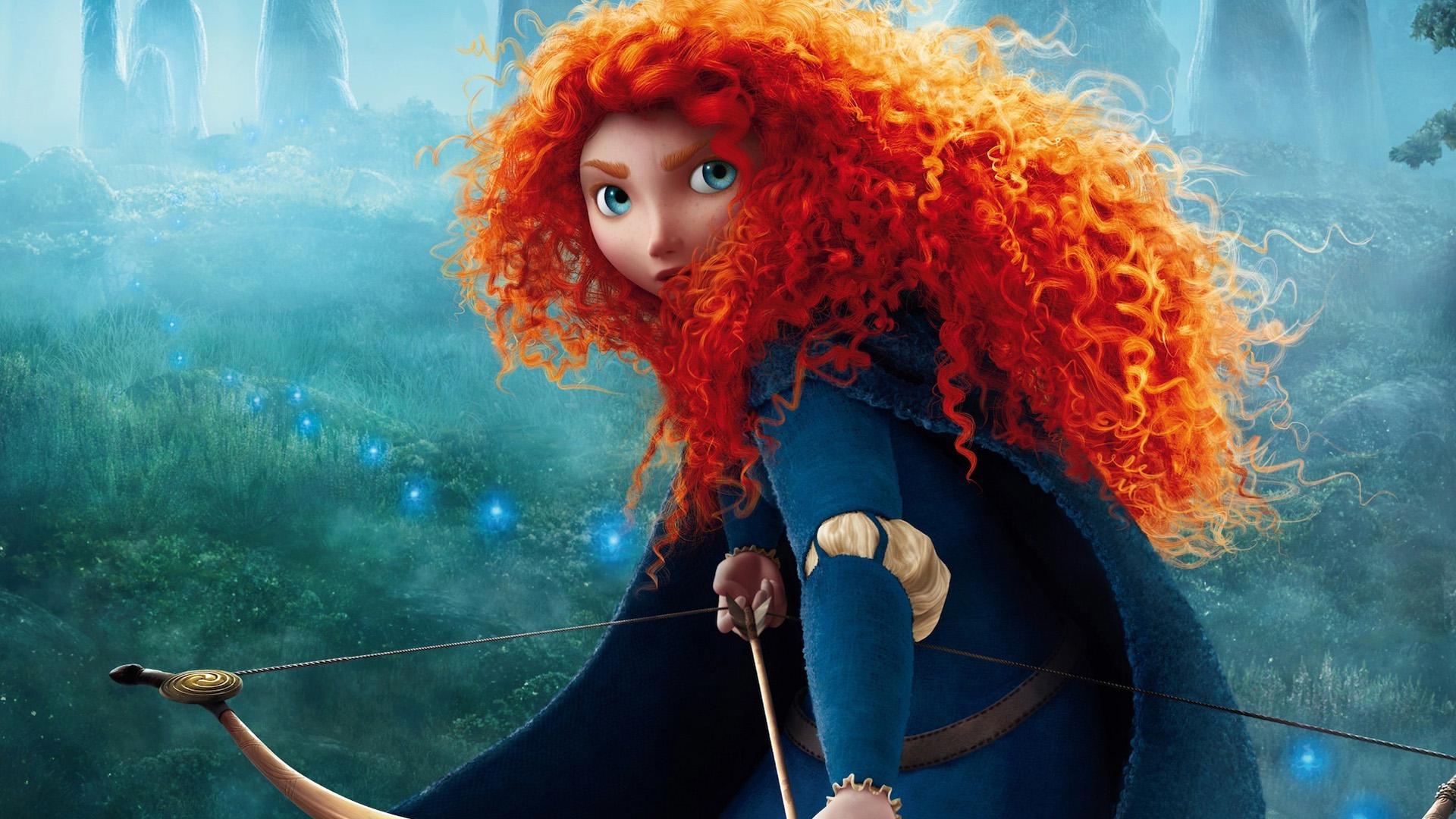 《勇敢传说》女主人公的红发是否引起了你的注目？