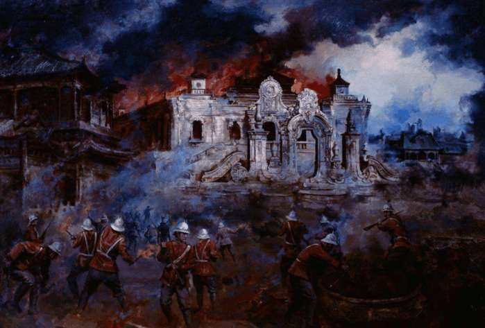 英法联军火烧了圆明园，为什么不敢烧紫禁城故宫？