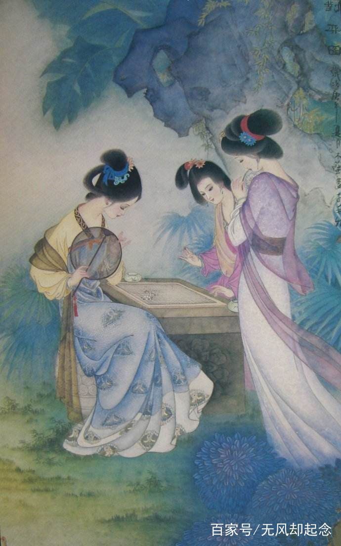 现代人以双眼皮为美，为何中国古代仕女图中美女是单眼皮？